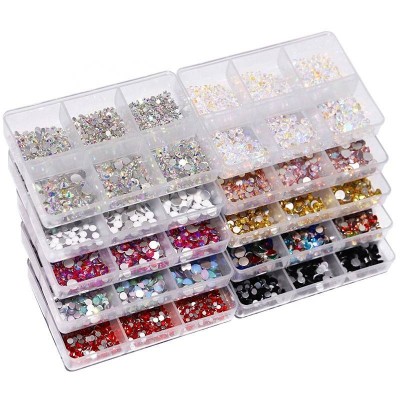 Bling Round Flatback Crystal Rhinestone Nail Art Rhinestone Decoration